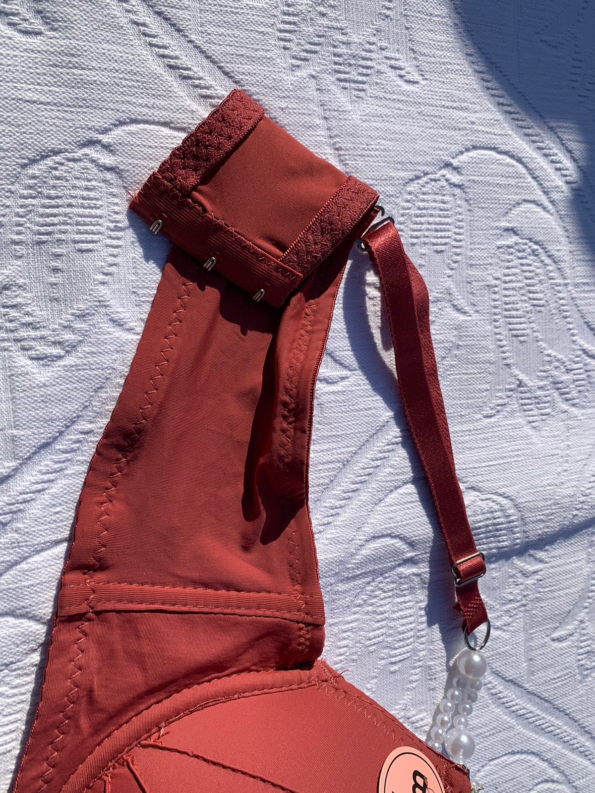 Bridal Lingerie Set – Maroon Padded Bra & Panty | Elegant Bridal Underwear+ FREE GIFT