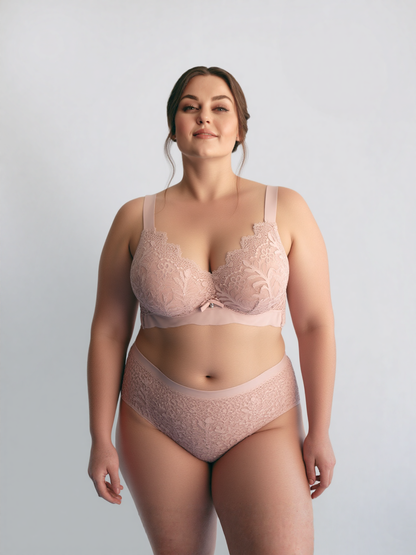 Lace Bra – Premium Quality (Grey / Black / Peach)