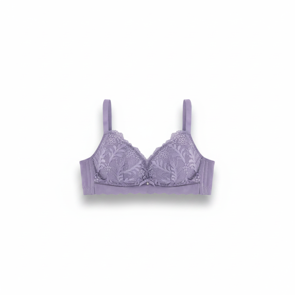 Lace Bra – Premium Quality (Grey / Black / Peach)