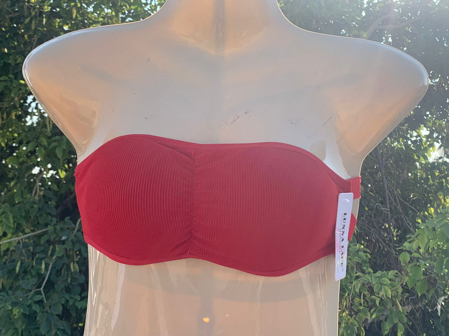 Imported Seamless Tube Top Bra – Strapless Sexy Bandeau with Back Closure (Red / Pink – Free Size)+ FREE GIFT