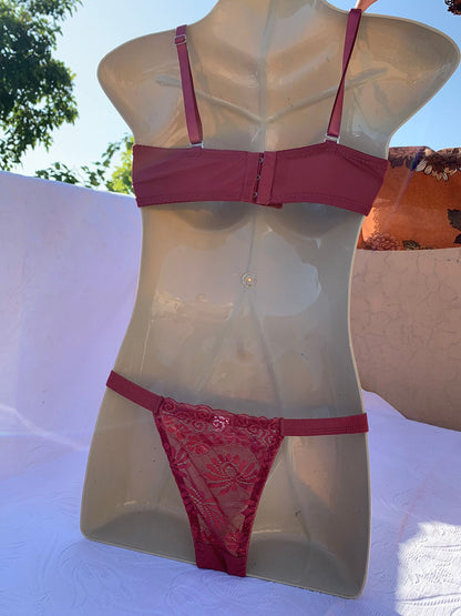 Bridal Padded Set – Bra & Panty