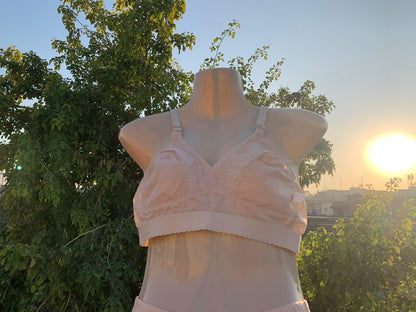 Soft-Cup Embroidered Bra – Daily wear