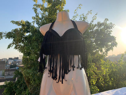 Wedding Night Fringe Top – Stylish Bridal Bra
