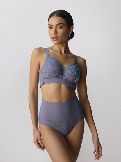 Lace Bra – Premium Quality (Grey / Black / Peach)