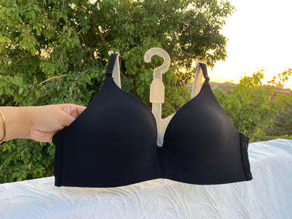 Push-Up Seamless Bra – Net Design