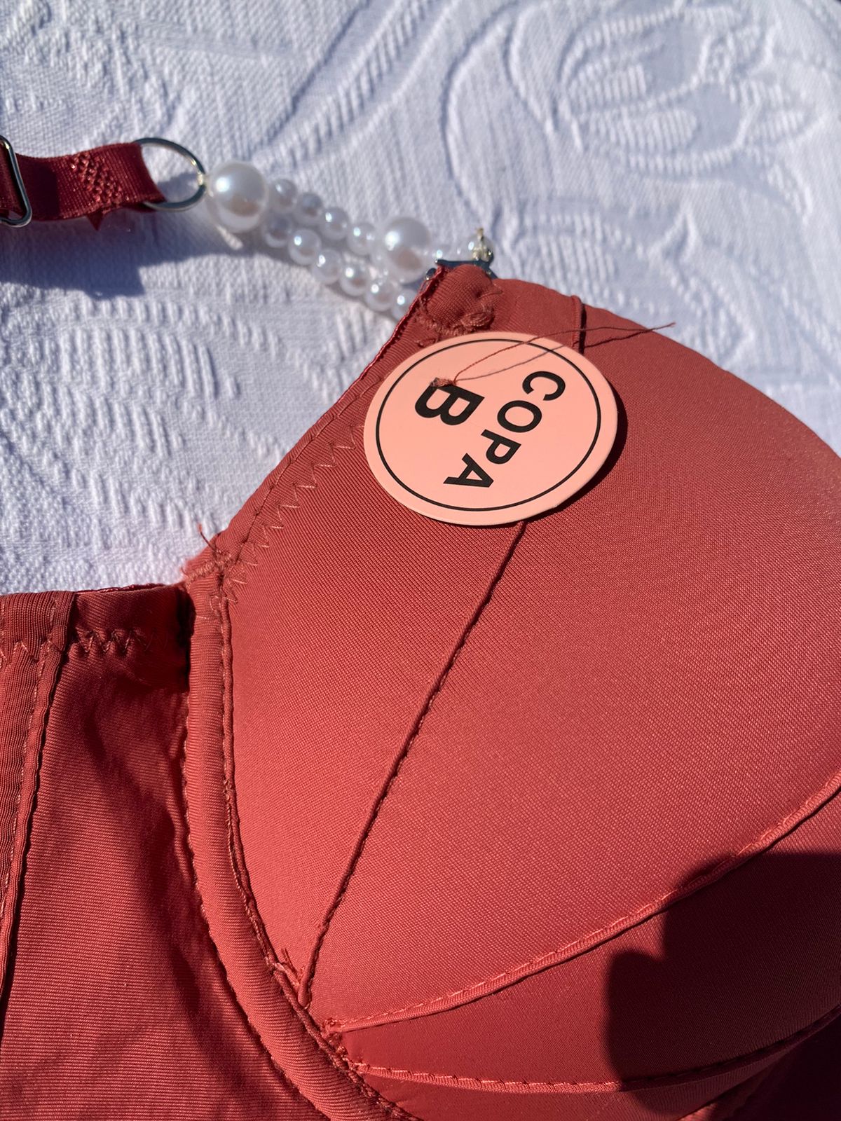 Bridal Lingerie Set – Maroon Padded Bra & Panty | Elegant Bridal Underwear+ FREE GIFT