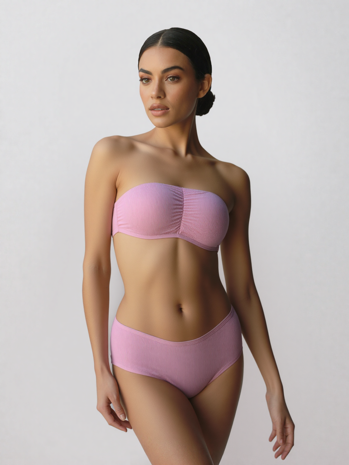 Imported Seamless Tube Top Bra – Strapless Sexy Bandeau with Back Closure (Red / Pink – Free Size)+ FREE GIFT