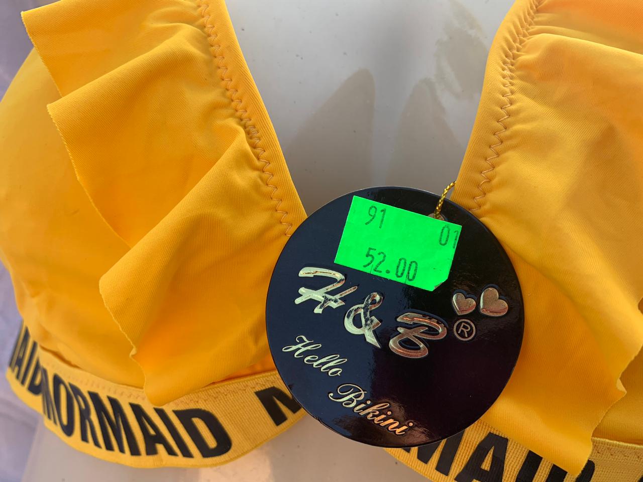 Imported Yellow Ruffle Bra – Premium Honeymoon & Bridal Lingerie Top+ FREE GIFT