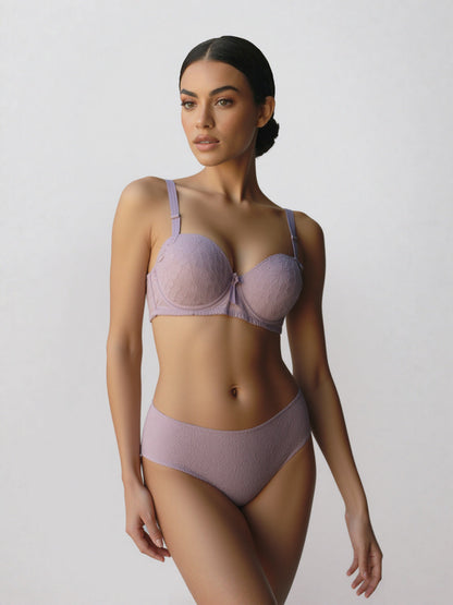 “Premium Lace Padded Bra – Free Gift