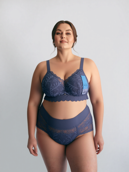 Lace Bra – Premium Quality (Grey / Black / Peach)